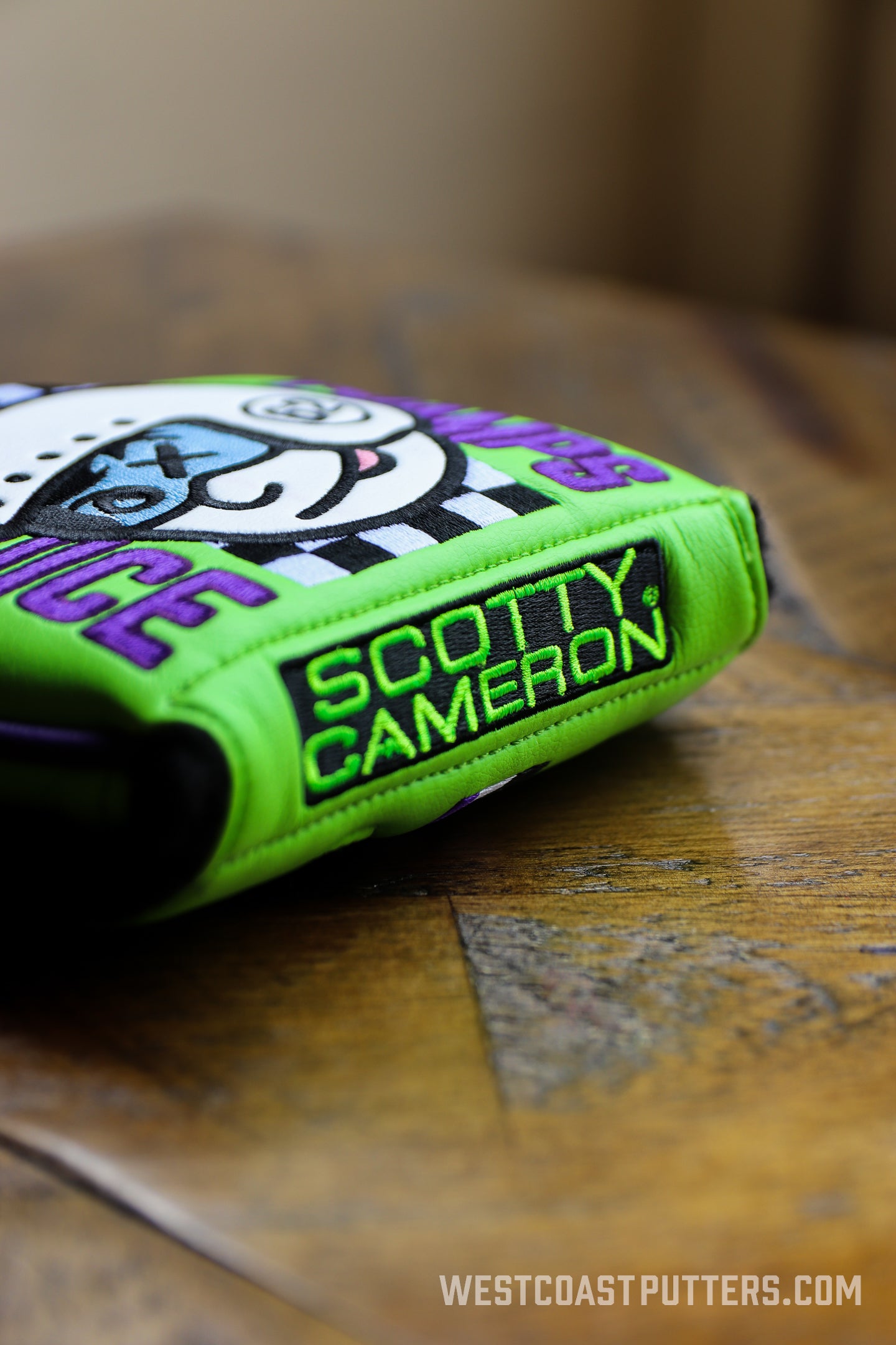 Scotty Cameron - Champs Choice Custom Shop - Mid-Mallet Headcover - Lime/Purple