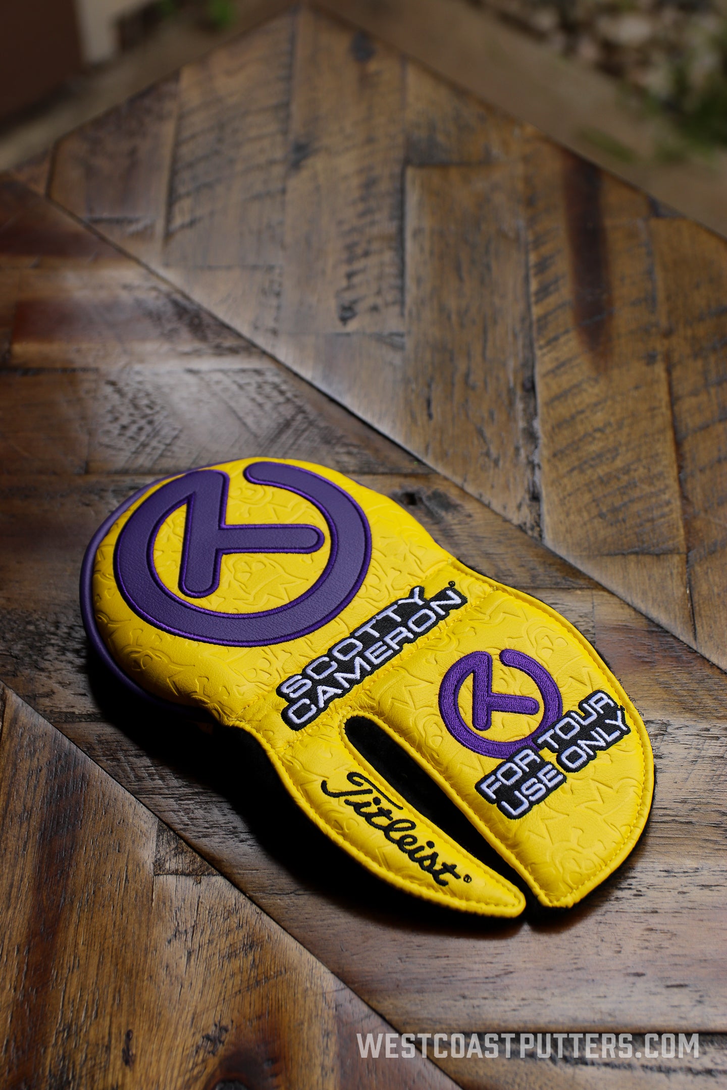 Scotty Cameron - Circle T Headcover - Purple/Yellow (Mid-Round)